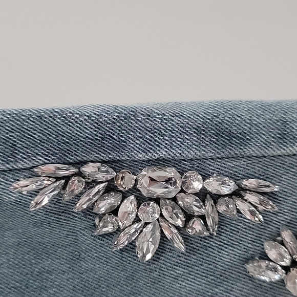 Lea & Viola Embellished Boyfriend Jeans - Picture 8 of 8